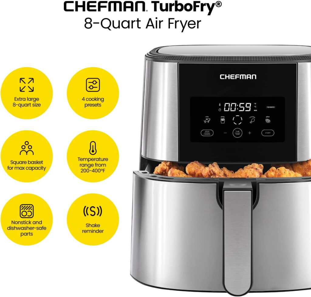 Chеfman TurboFry® XL 8-Qt