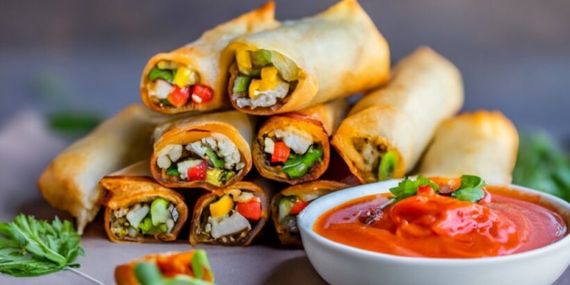 Air Fryer Vegetable Spring Rolls: Delicious Recipe - Everything About ...